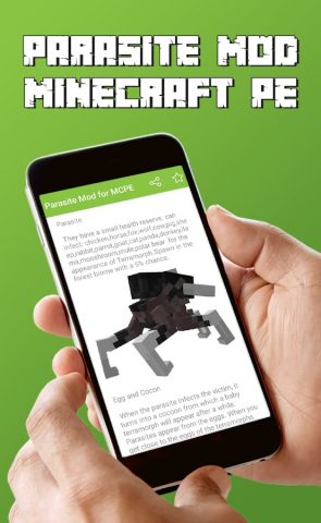 Parasite Mod for MCPE для Android — скриншот 2