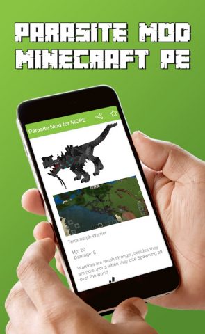 Parasite Mod for MCPE для Android — скриншот 3
