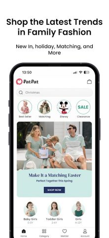 PatPat — Kids & Baby Clothing для Android — скриншот 2