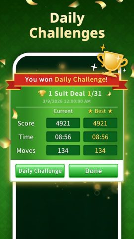 Паук классический пасьянс для Android — скриншот 4