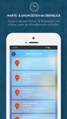 Phantasialand для Android — скриншот 1