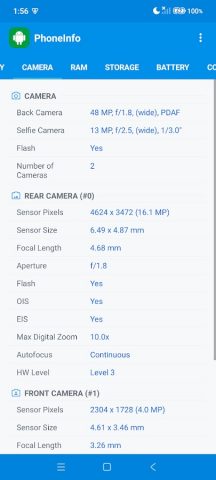 Phone Info — Device Details для Android — скриншот 5