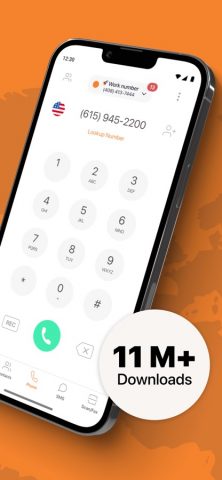 Phoner: Second Phone Number для iOS — скриншот 2
