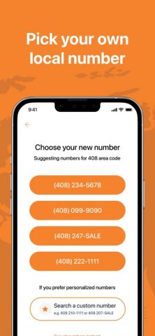 Phoner: Second Phone Number для iOS — скриншот 3