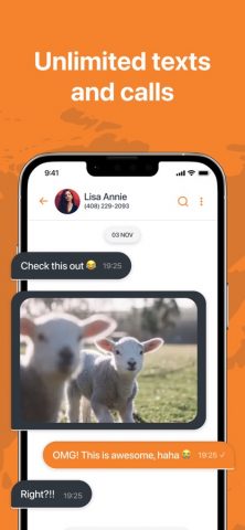 Phoner: Second Phone Number для iOS — скриншот 4