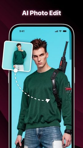 Photo Editor AI — Image Editor для Android — скриншот 3