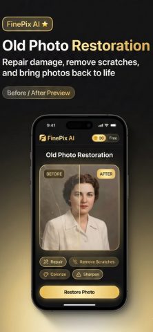 Photo Enhance AI : FinePix AI для iOS — скриншот 5