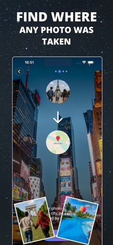Photo Location Finder・GeoZip для Android — скриншот 1