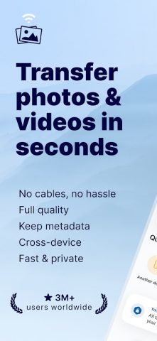 Photo Transfer: Send via WiFi для Android — скриншот 1