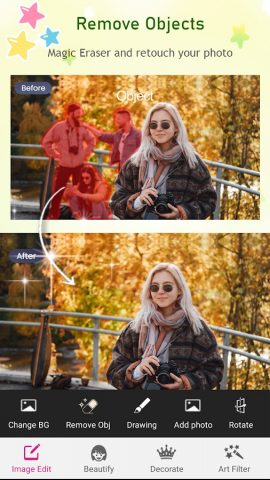 PhotoWonder — Collage Editor для Android — скриншот 4