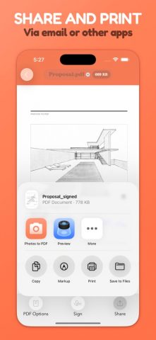 Photos PDF : Scanner Converter для iOS — скриншот 5