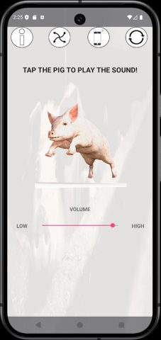 Pig Snort Sounds для Android — скриншот 1