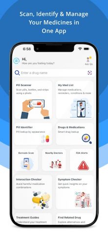 Pill Identifier & Drug Search для Android — скриншот 1