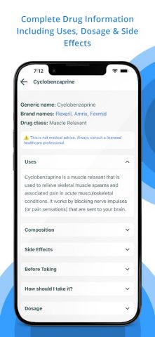 Pill Identifier & Drug Search для Android — скриншот 4