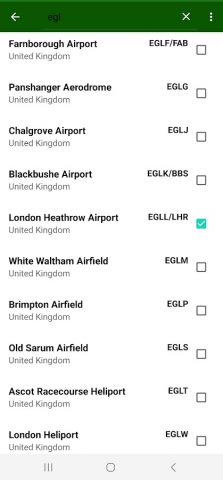 Pilot Weather METAR TAF для Android — скриншот 4