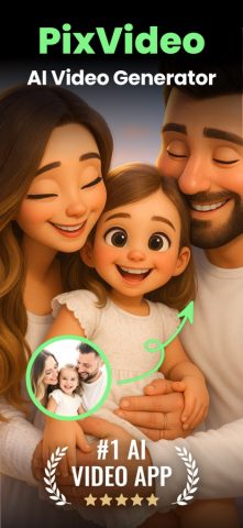 PixVideo AI : AI Video Creator для iOS — скриншот 1