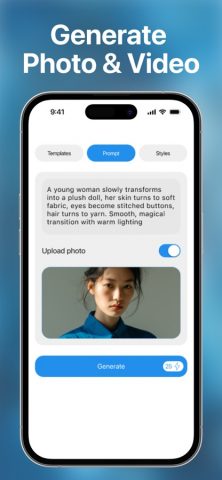 Pixagen AI Video Generator для iOS — скриншот 4