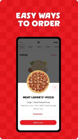 Pizza Hut — Delivery & Takeout для Android — скриншот 3