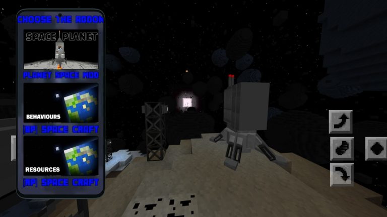 Planet Space Mod Minecraft PE для Android — скриншот 2