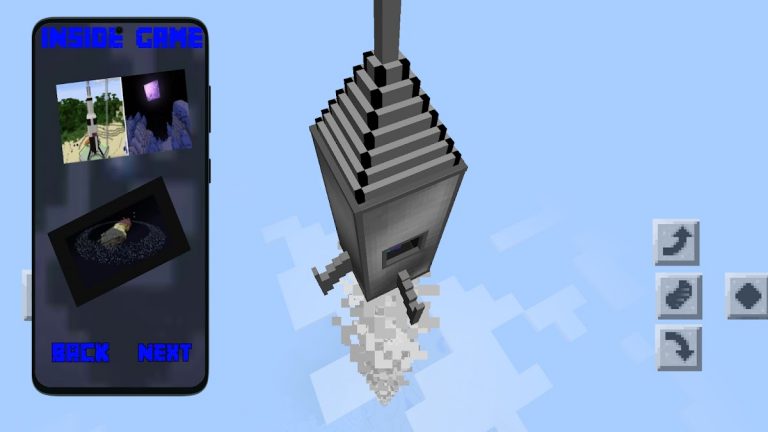 Planet Space Mod Minecraft PE для Android — скриншот 4