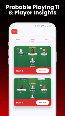 Playing 11 : Dream Prediction для Android — скриншот 4