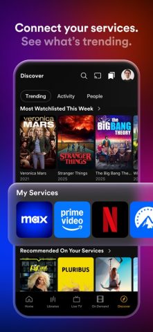 Plex: Stream Live TV Channels для iOS — скриншот 5