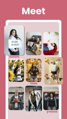 Plus Club: BBW Dating And Chat для Android — скриншот 1