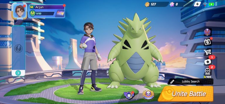 Pokémon UNITE для iOS — скриншот 5