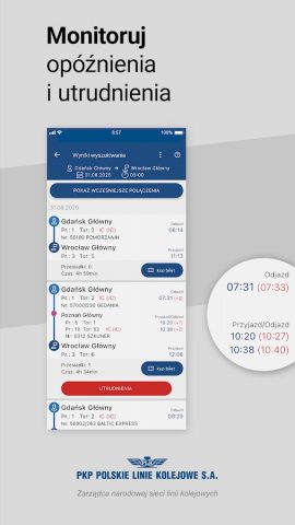 Portal Pasażera для Android — скриншот 2