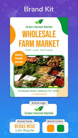 Poster maker AI Flyer 2026 для Android — скриншот 5