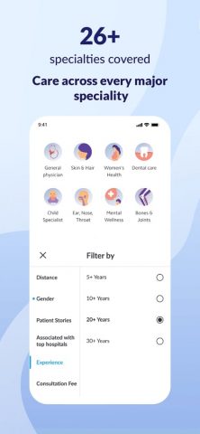 Practo — Consult Doctor Online для iOS — скриншот 2
