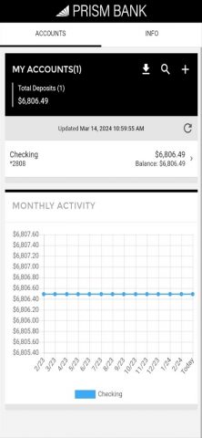 Prism Bank для Android — скриншот 2
