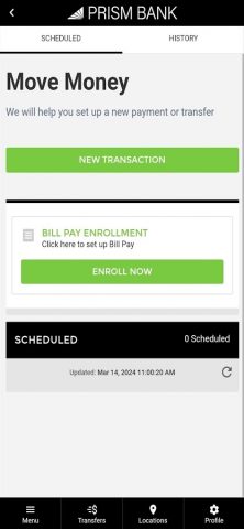 Prism Bank для Android — скриншот 3