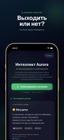 Прогноз Авроры для iOS — скриншот 2