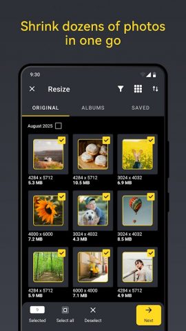 Puma: Photo Resizer Compressor для Android — скриншот 4