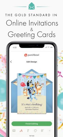 Punchbowl: Invitations & Cards для iOS — скриншот 1