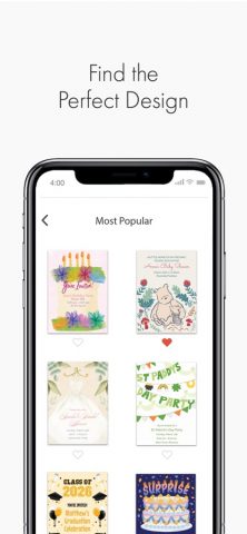 Punchbowl: Invitations & Cards для iOS — скриншот 2