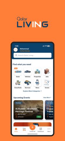 Qatar Living для iOS — скриншот 1