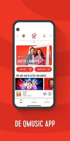Qmusic NL для Android — скриншот 1