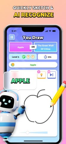 Quick Draw: AI Guess Drawing для iOS — скриншот 1