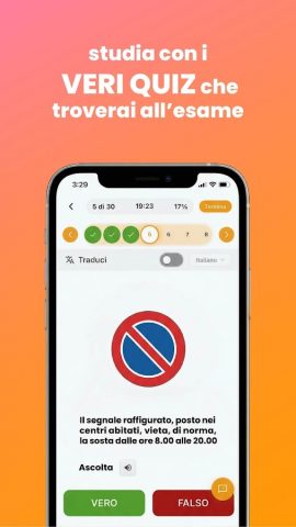 Quiz Patente Ufficiale 2026 для Android — скриншот 3