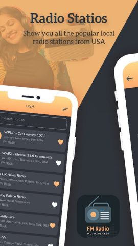 Radio Fm Without Internet для Android — скриншот 3