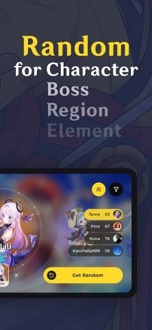 Random for Genshin: Unofficial для Android — скриншот 2