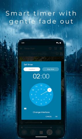 Расслабьтесь дождь для Android — скриншот 5