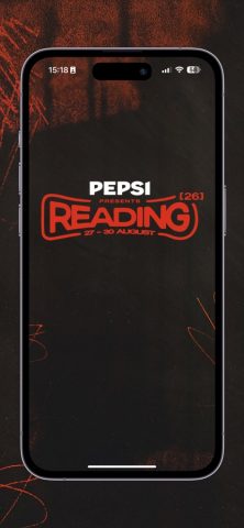 Reading Festival для iOS — скриншот 2