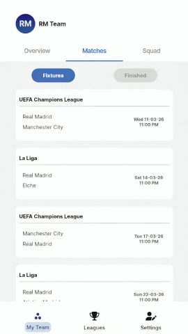 Real Madrid live score : News для Android — скриншот 2