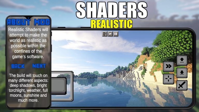 Realistic Shader Mod Minecraft для Android — скриншот 3