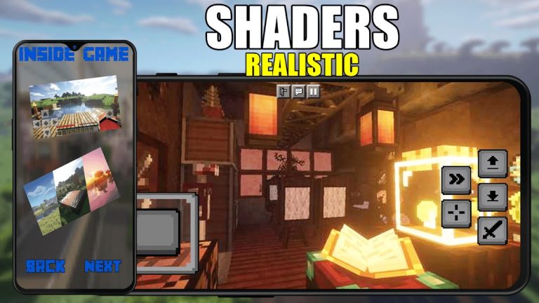 Realistic Shader Mod Minecraft для Android — скриншот 4
