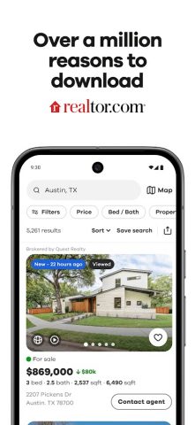Realtor.com Real Estate & Rent для Android — скриншот 1