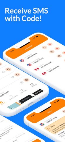 Receive SMS Online Temporary для Android — скриншот 2